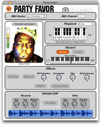 Party Favor screen shot