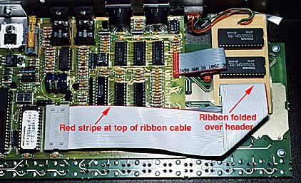 memory board in place